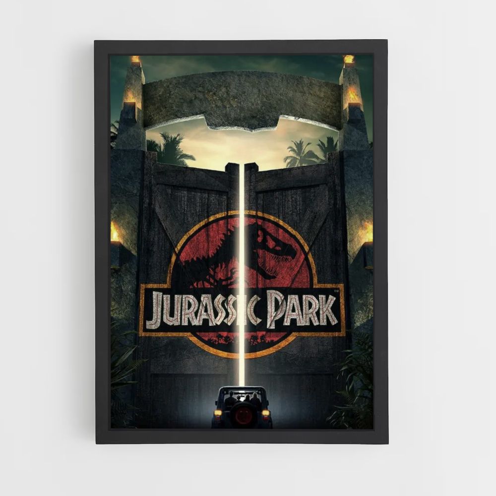 Poster Jurassic Park Porte