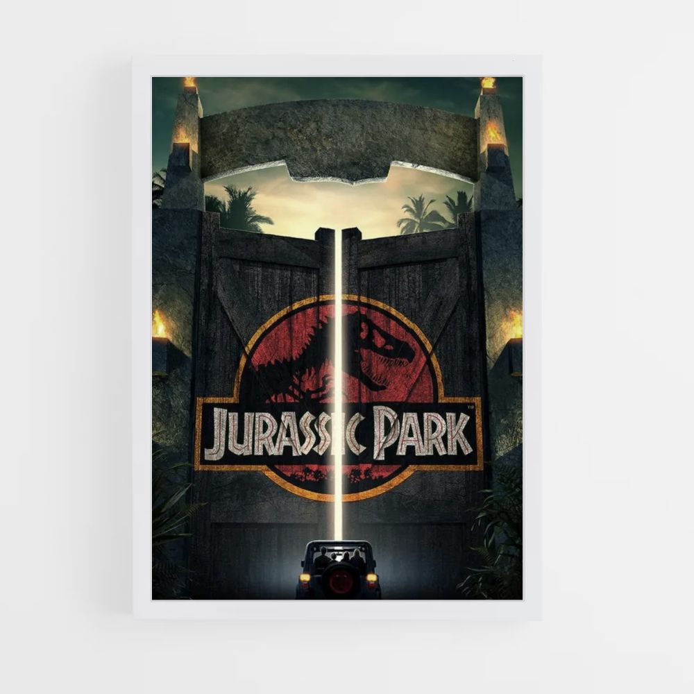 Poster Jurassic Park Porte