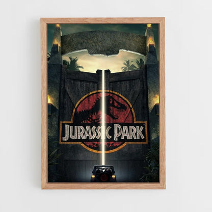 Poster Jurassic Park Porte