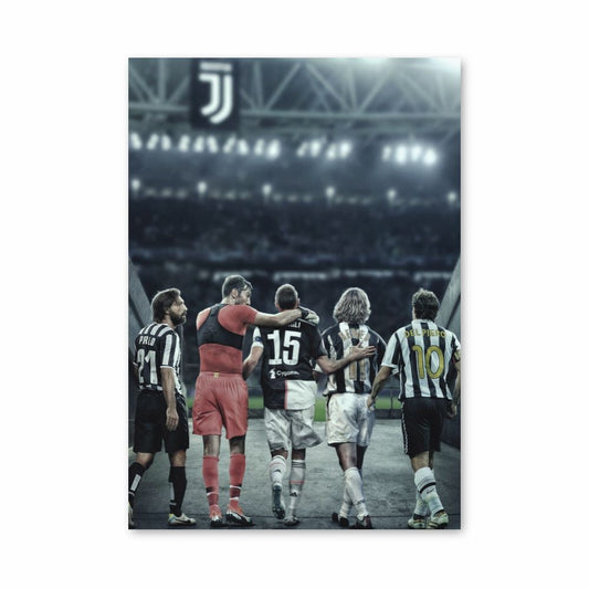 Poster Juventus Joueurs