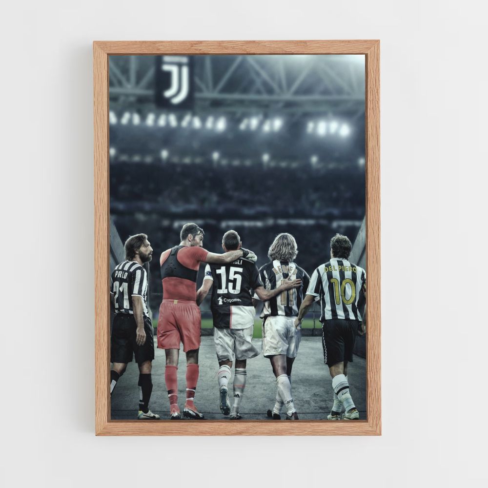 Poster Juventus Joueurs