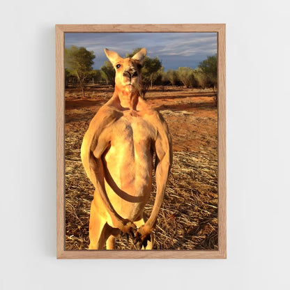 kangaroo-10 cadre Bois clair