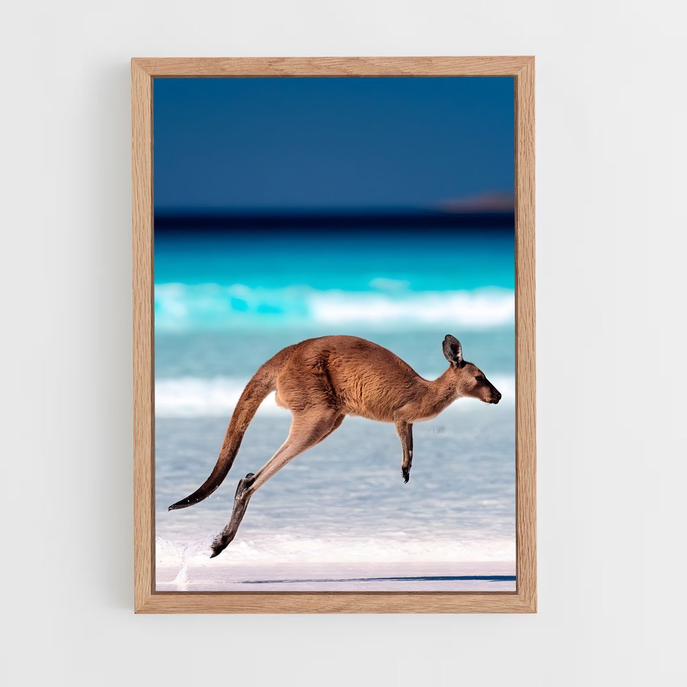 kangaroo-13 cadre Bois clair