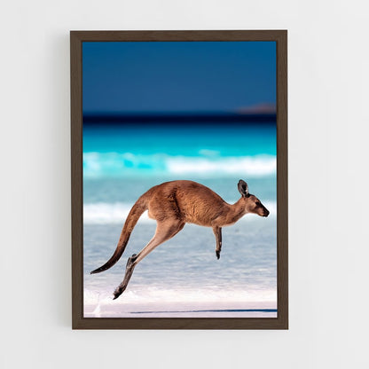 kangaroo-13 cadre Bois foncé