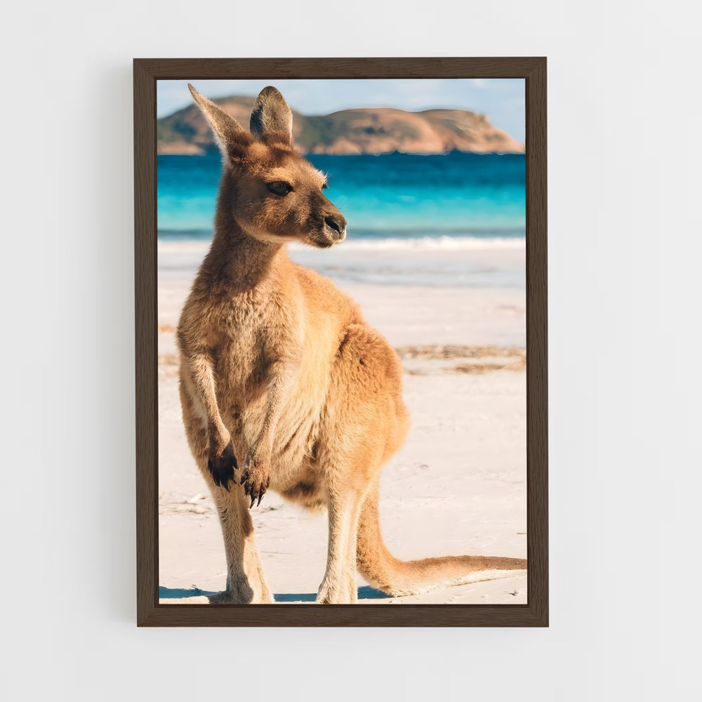 kangaroo-2 cadre Bois foncé