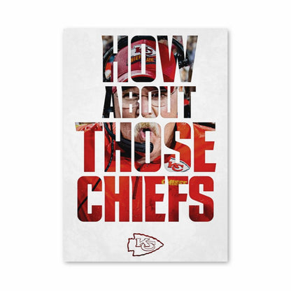 Poster How About Those Chiefs