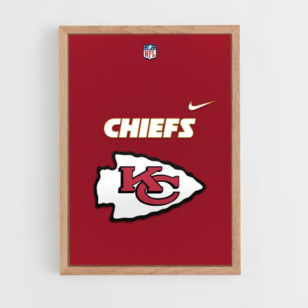 Poster Chiefs KC Nike