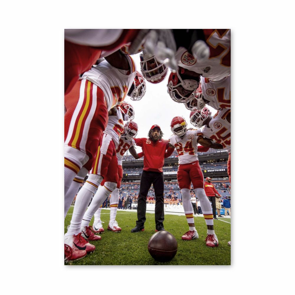 Poster US Football KC Chiefs