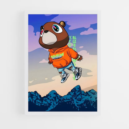 kanye-west-1 cadre Blanc