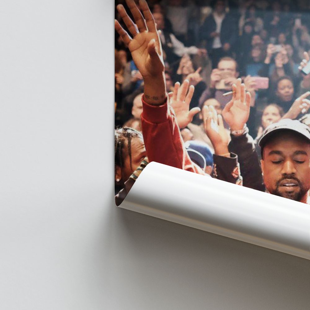 Poster Kanye Prière