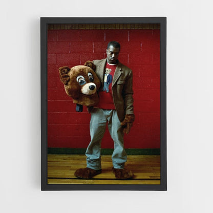 Poster Kanye West Mascotte