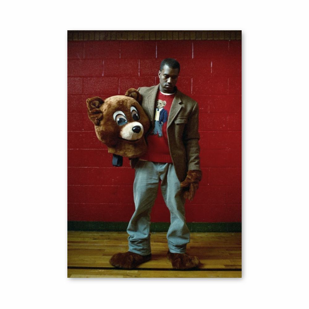 Poster Kanye West Mascotte