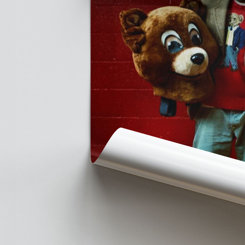 Poster Kanye West Mascotte