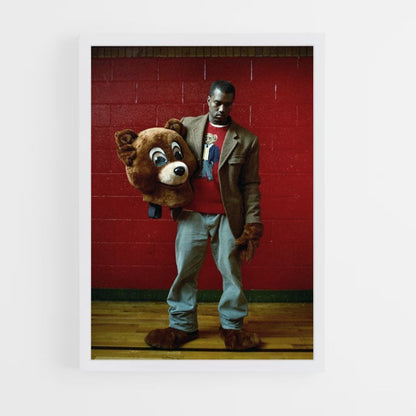 Poster Kanye West Mascotte