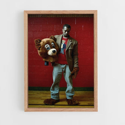 Poster Kanye West Mascotte