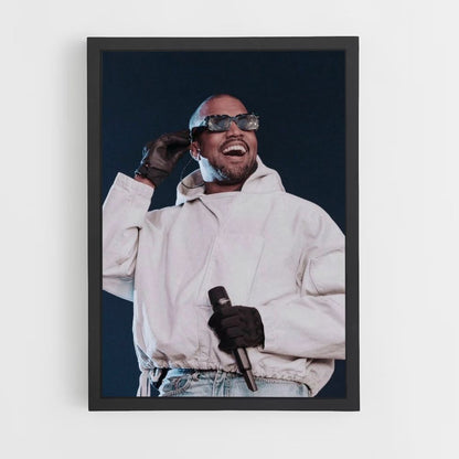 Poster Kanye West Lunettes