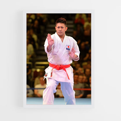karate-14 cadre Blanc