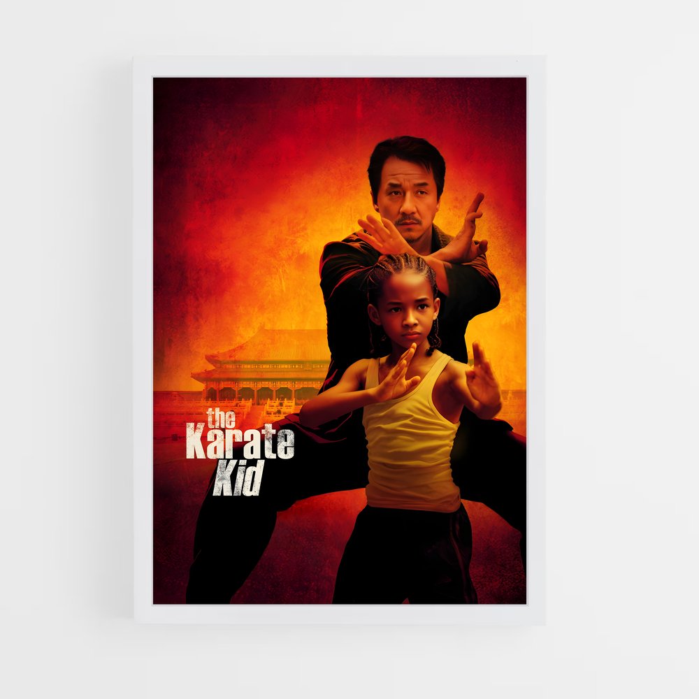 karate-kid-13 cadre Blanc
