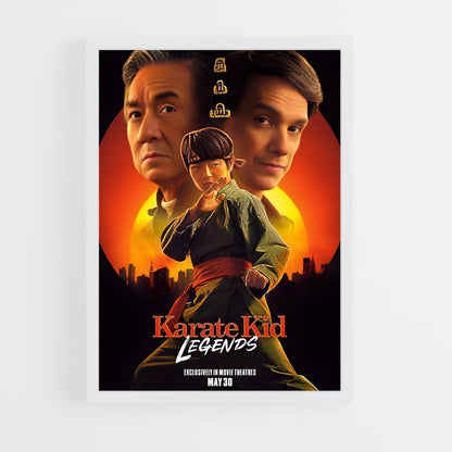 karate-kid-5 cadre Blanc