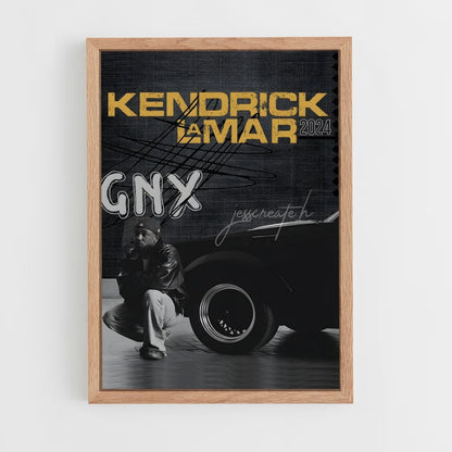 kendrick-lamar-11 cadre Bois clair
