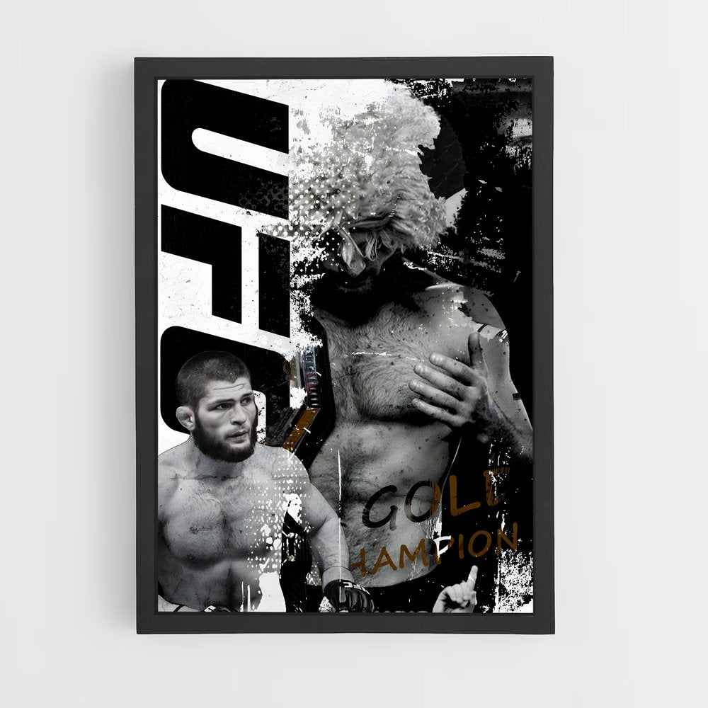 khabib-11 cadre Noir