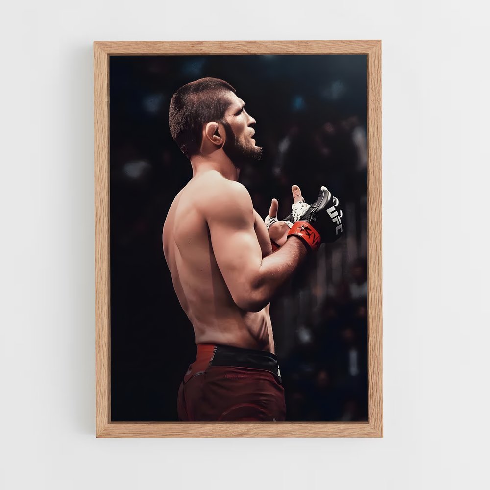 khabib-13 cadre Bois clair