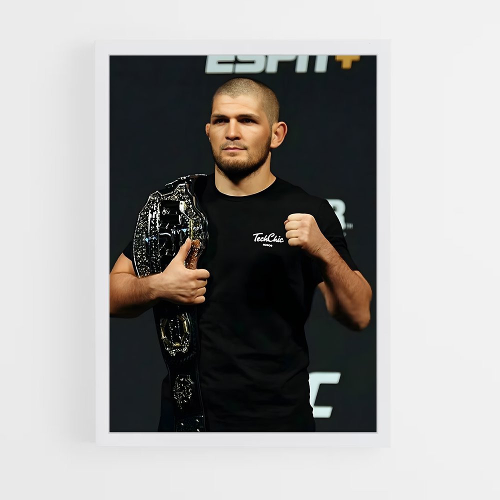 khabib-15 cadre Blanc