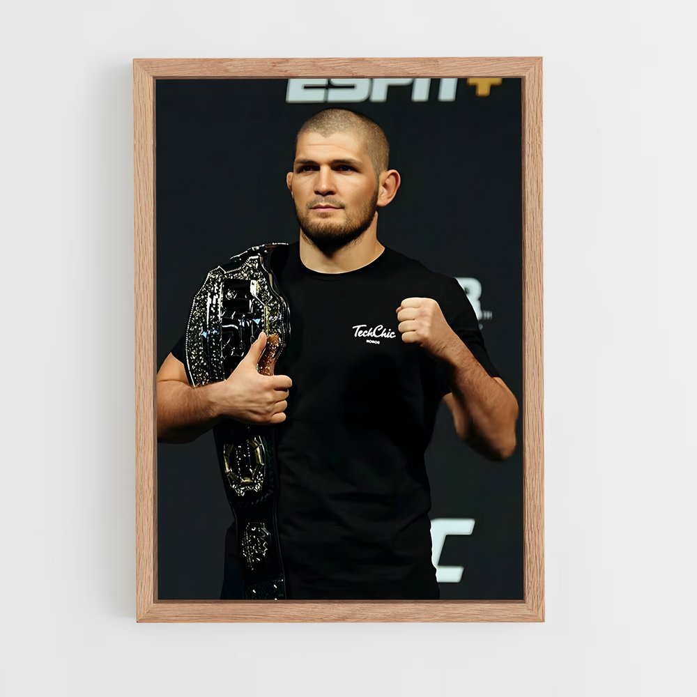 khabib-15 cadre Bois clair