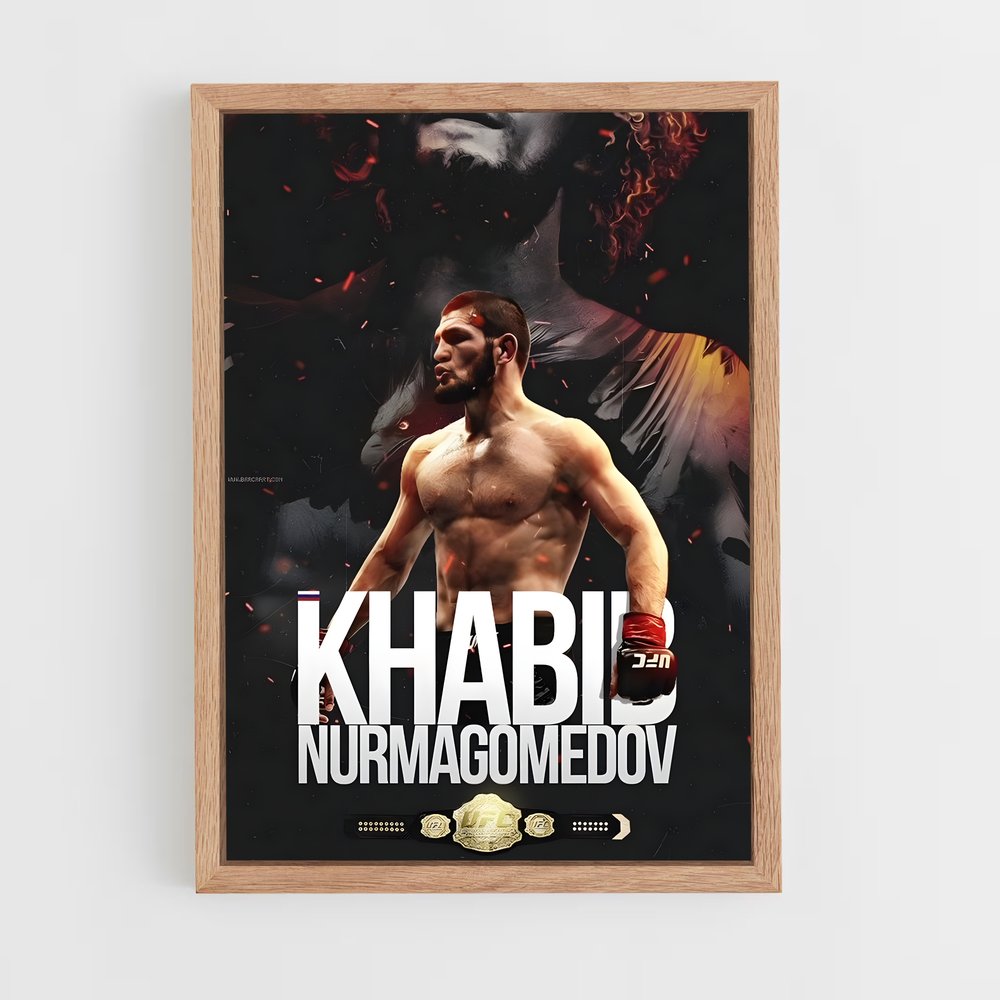 khabib-16 cadre Bois clair