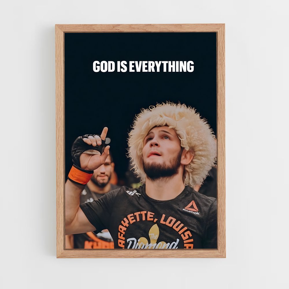 khabib-17 cadre Bois clair