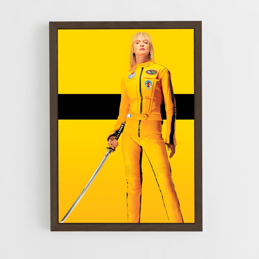 kill-bill-7 cadre Bois foncé