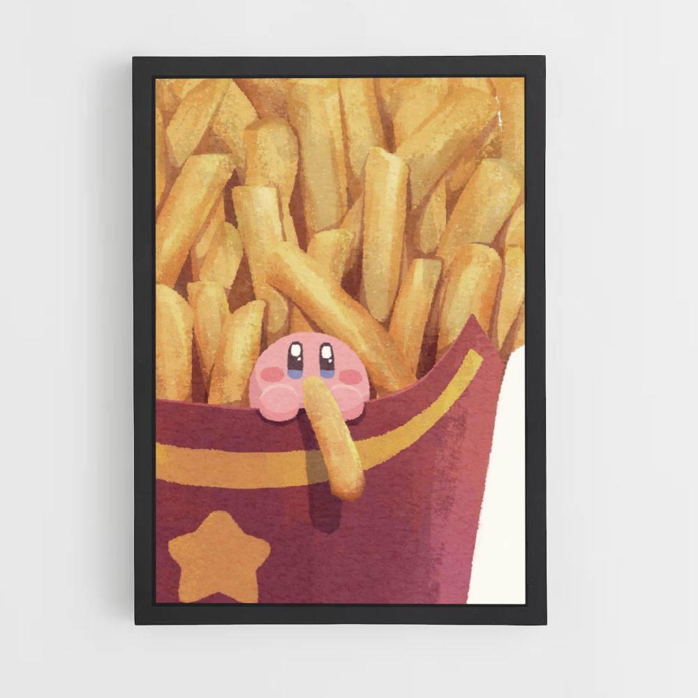 Poster Kirby Frites