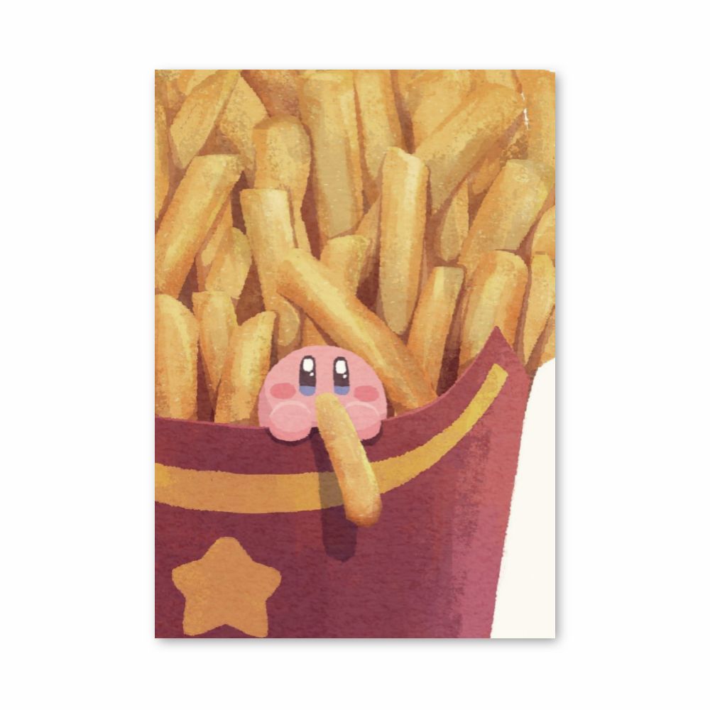 Poster Kirby Frites