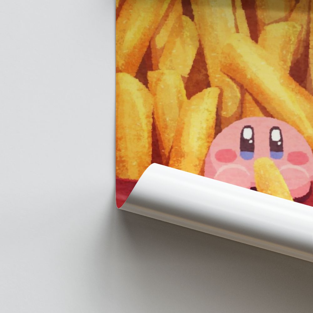 Poster Kirby Frites