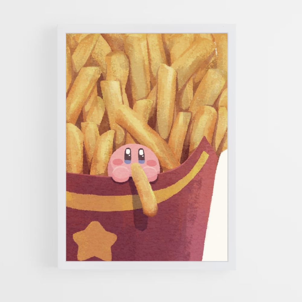 Poster Kirby Frites