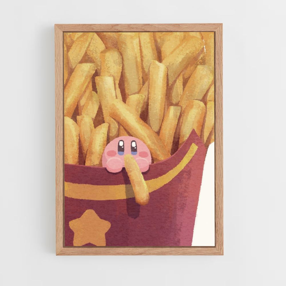 Poster Kirby Frites