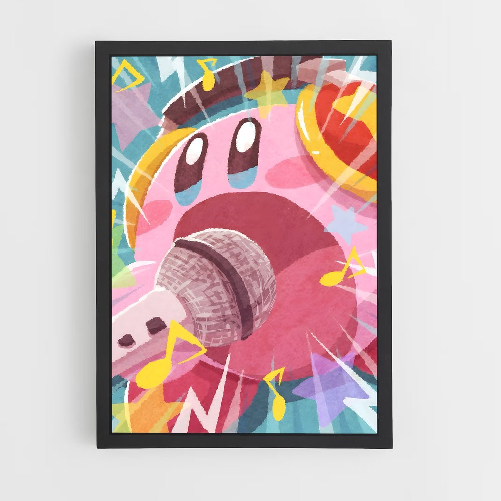 kirby-12 cadre Noir