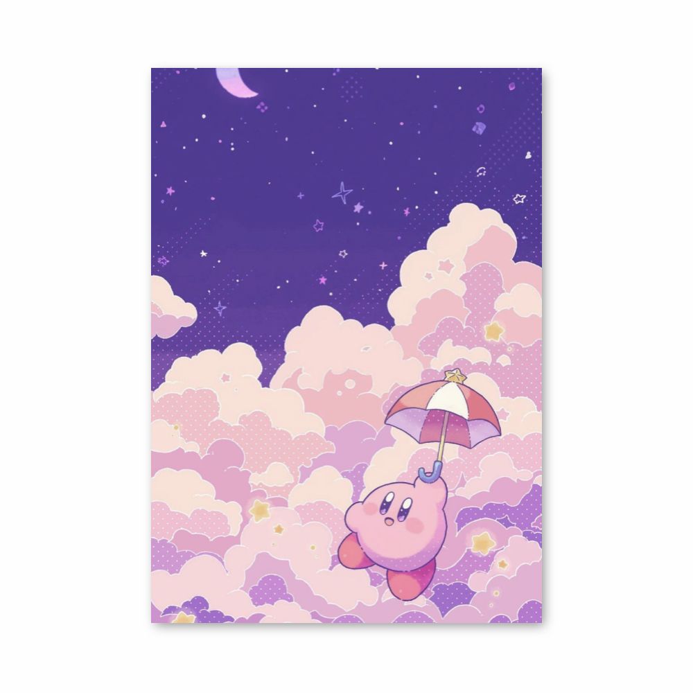 Poster Kirby Nuages