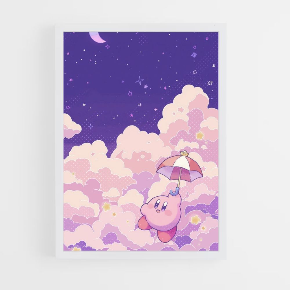 Poster Kirby Nuages