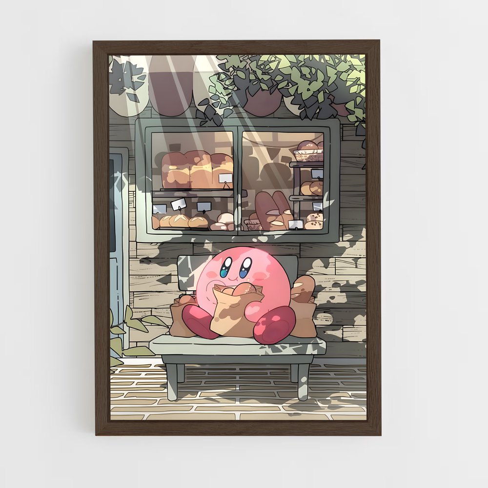 kirby-2 cadre Bois foncé