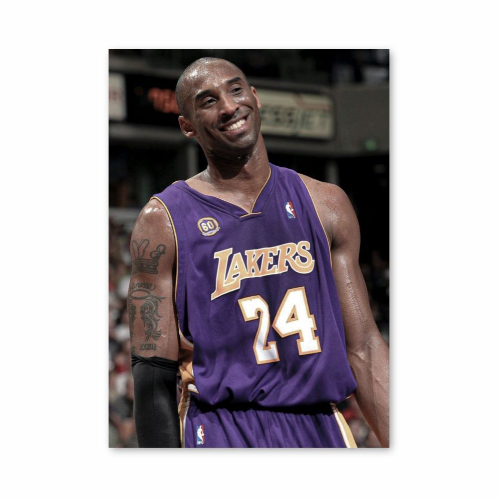 Poster Kobe Sourire