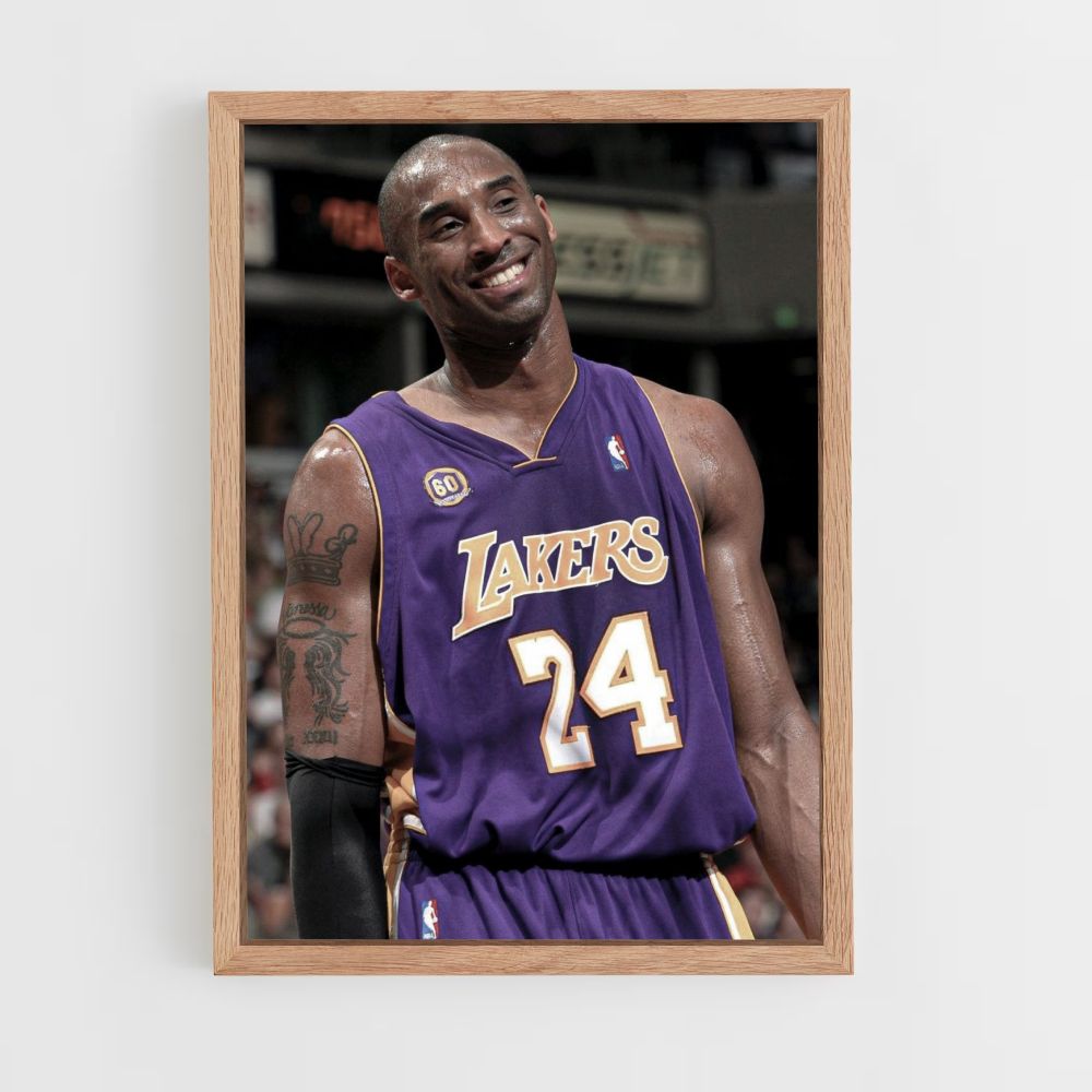 Poster Kobe Sourire