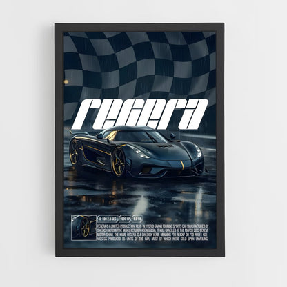 koenigsegg-6 cadre Noir