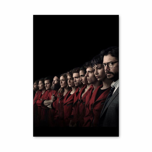 Poster La Casa de Papel Noir