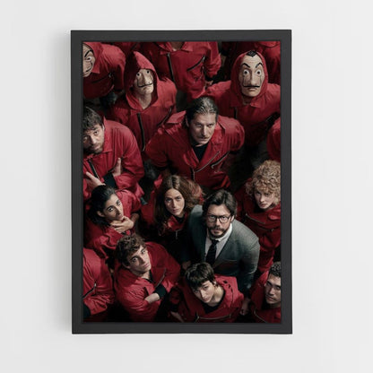 Poster La Casa de Papel Costumes