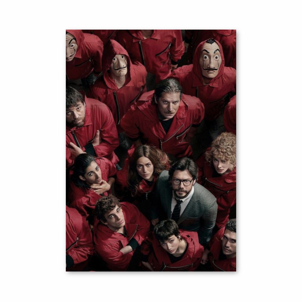 Poster La Casa de Papel Costumes