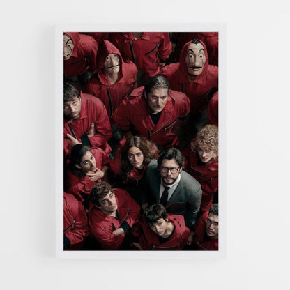 Poster La Casa de Papel Costumes