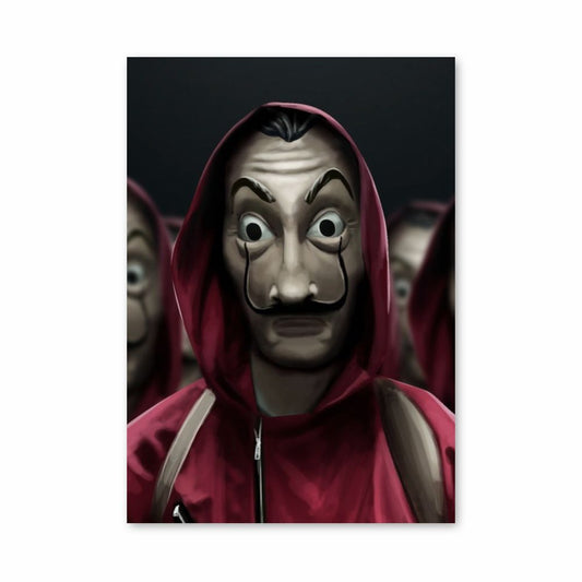 Poster La Casa de Papel Déguisement