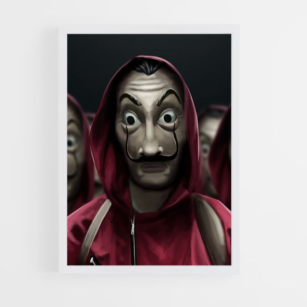 Poster La Casa de Papel Déguisement