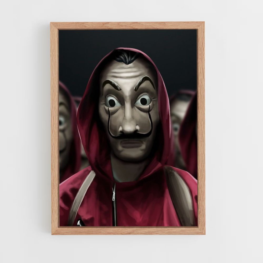 Poster La Casa de Papel Déguisement